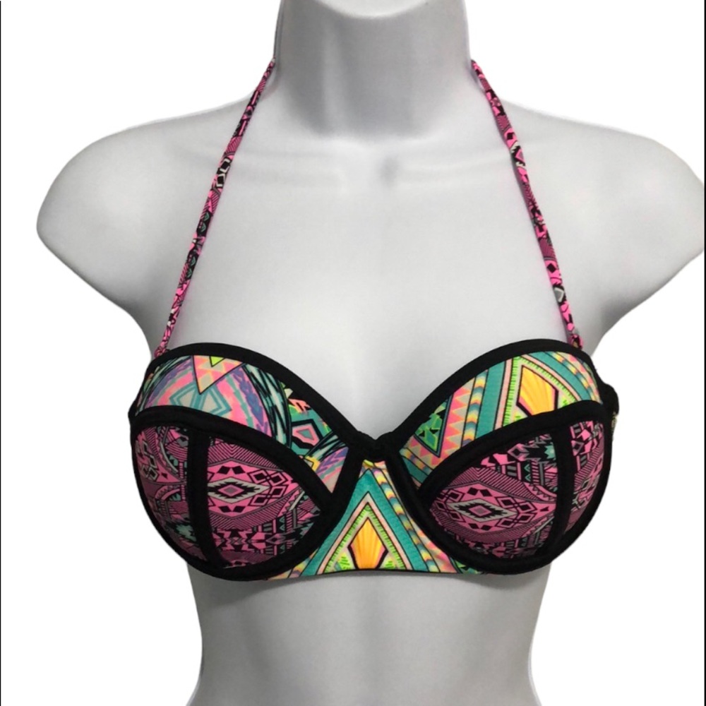 Breaking Waves Convertible  Bikini Top Size S